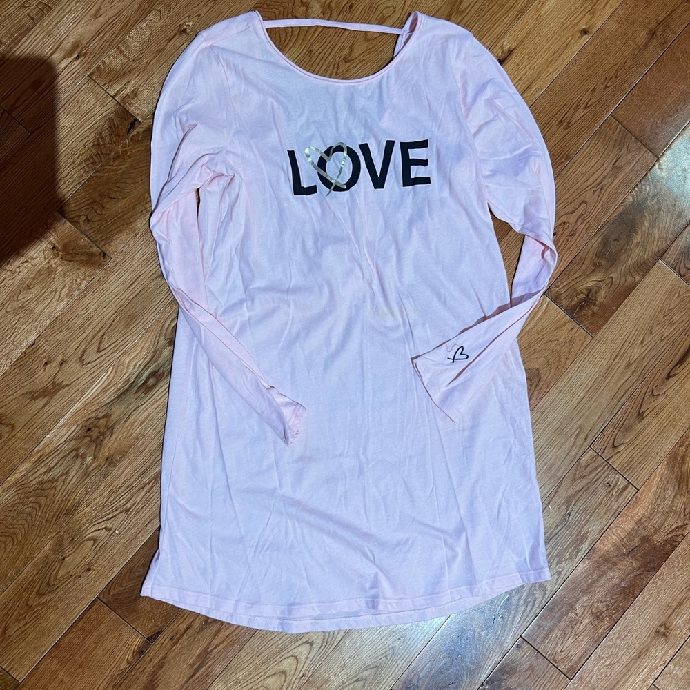Light pink Victoria’s Secret nightgown